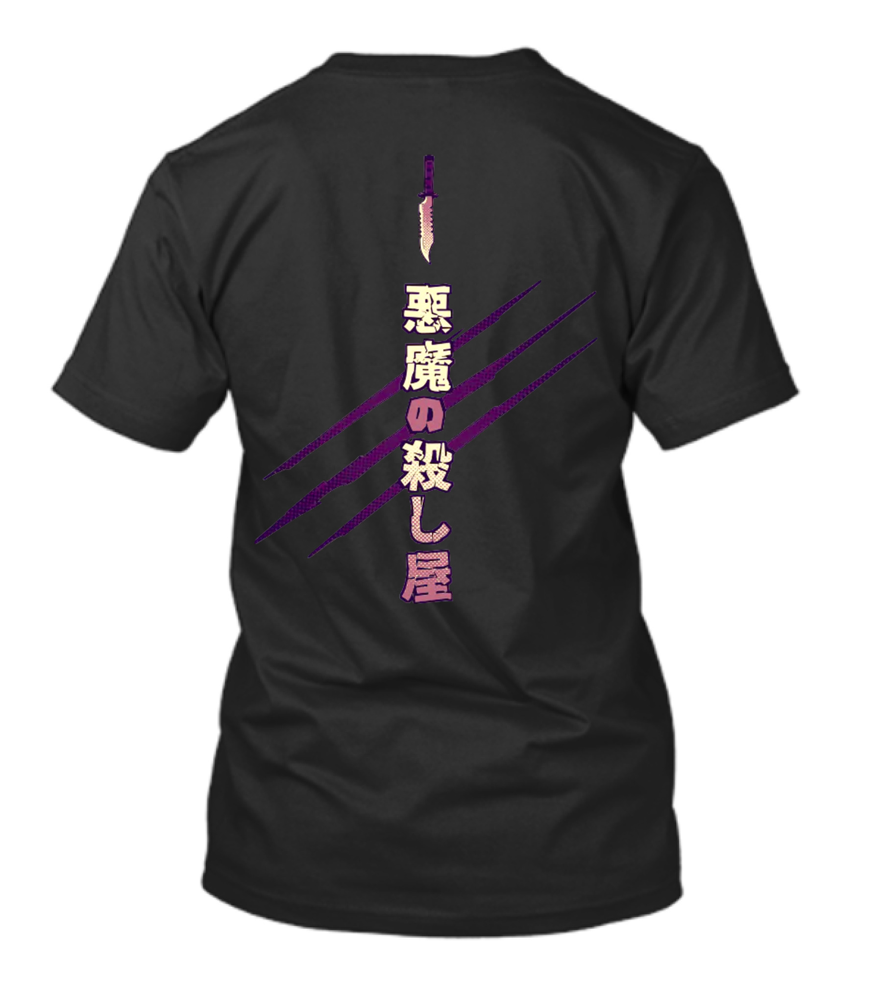 SHOTO ROGUE GUILDIE Anime Character With Knives And Flames T-Shirt