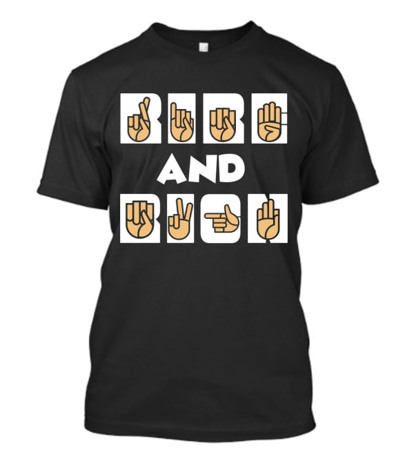 Rise And Sign ASL Lettering Hands T-Shirt