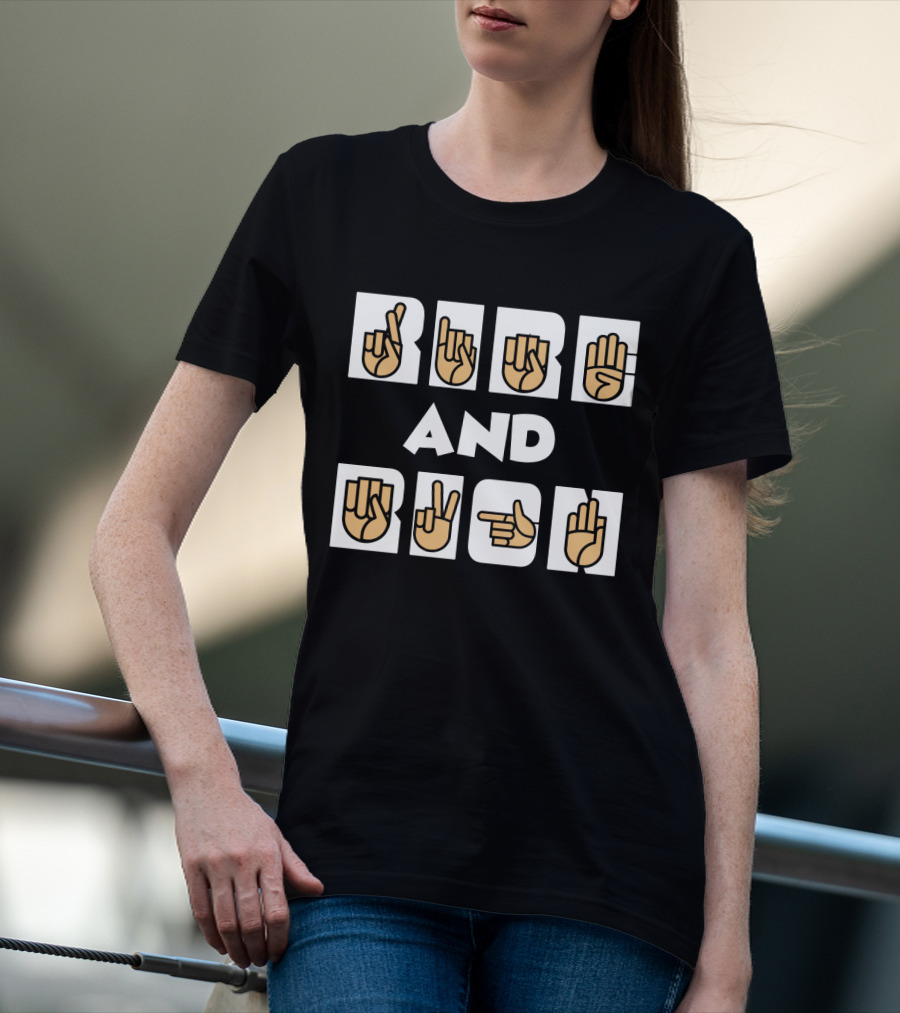 Rise And Sign ASL Lettering Hands T-Shirt