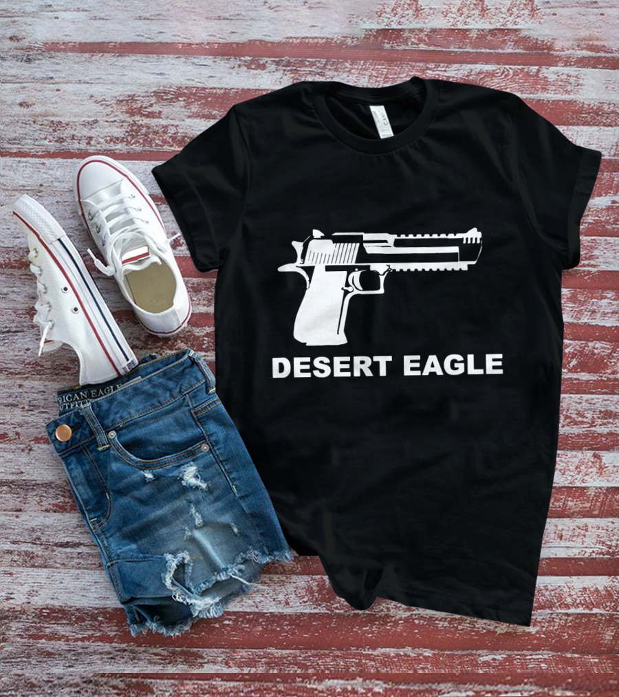 Desert Eagle .50AE .44 Magnum 50 Cal Deagle Gun T-Shirt