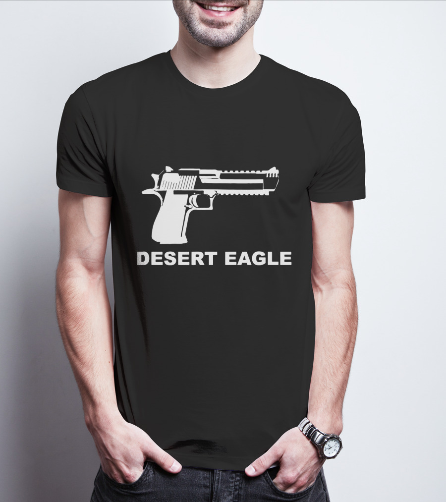 Desert Eagle .50AE .44 Magnum 50 Cal Deagle Gun T-Shirt