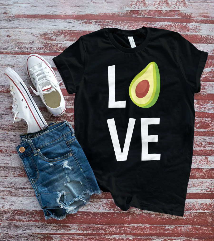 Love Avocado Cute Funny Aguacate T-Shirt