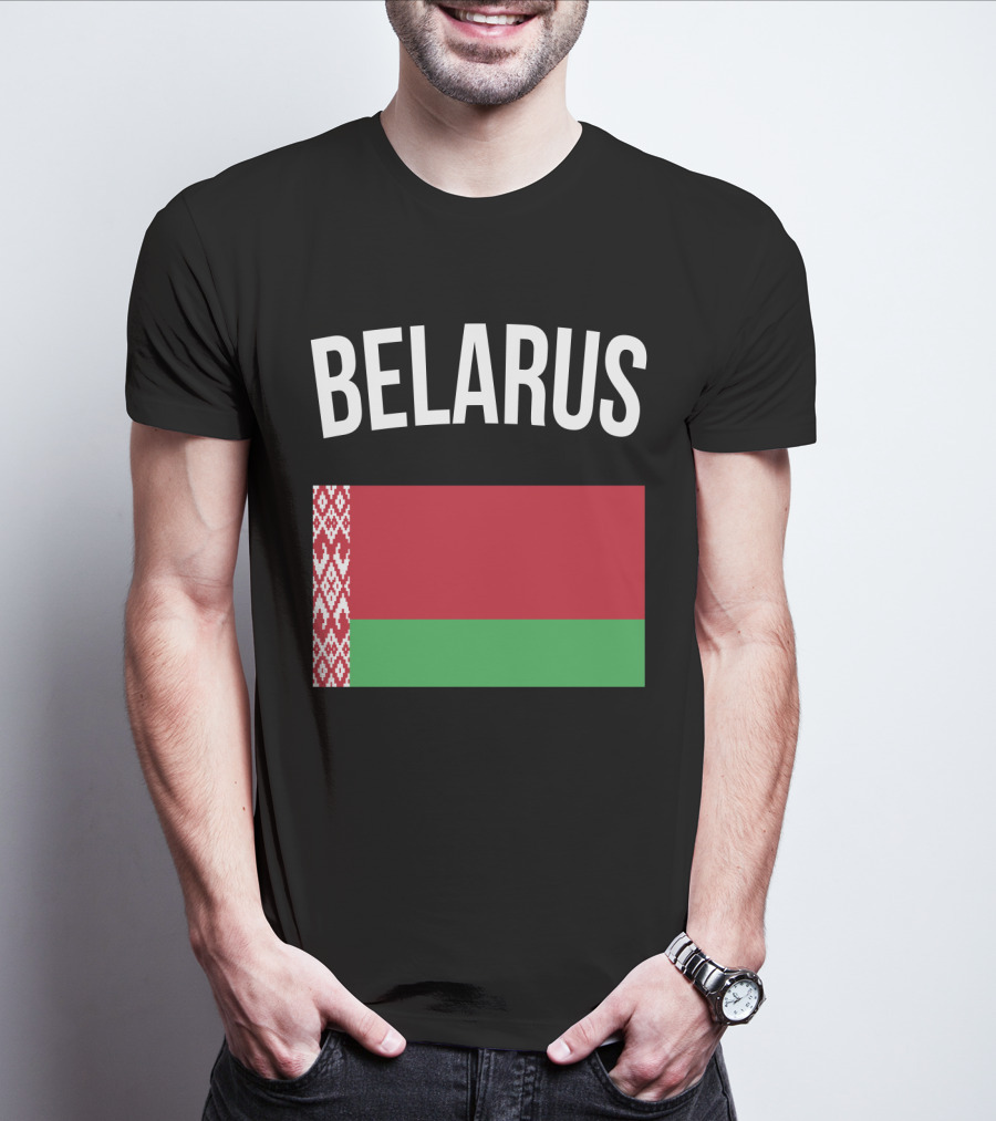 Belarus Flag Travel Vacation Belarusian T-Shirt