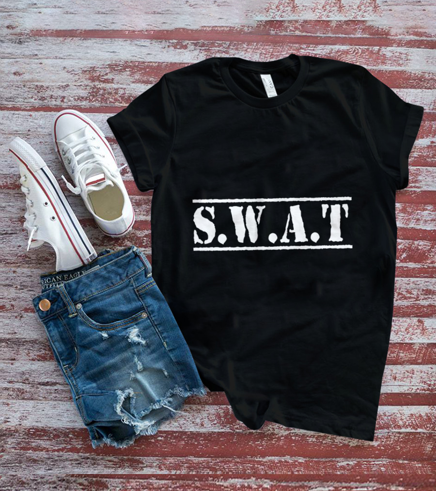 S.W.A.T Team SWAT Law Enforcement Police Cop Duty T-Shirt