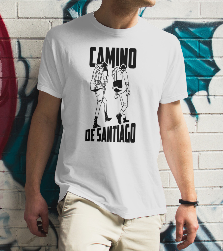 Camino De Santiago Trekking Journey El Camino Crusade T-Shirt