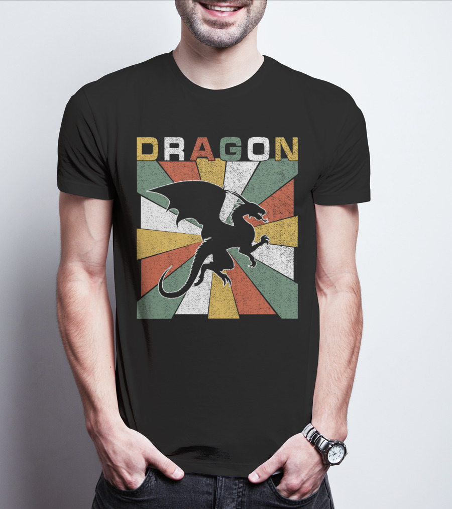 Dragon Vintage 70s Rainbow Burst T-Shirt