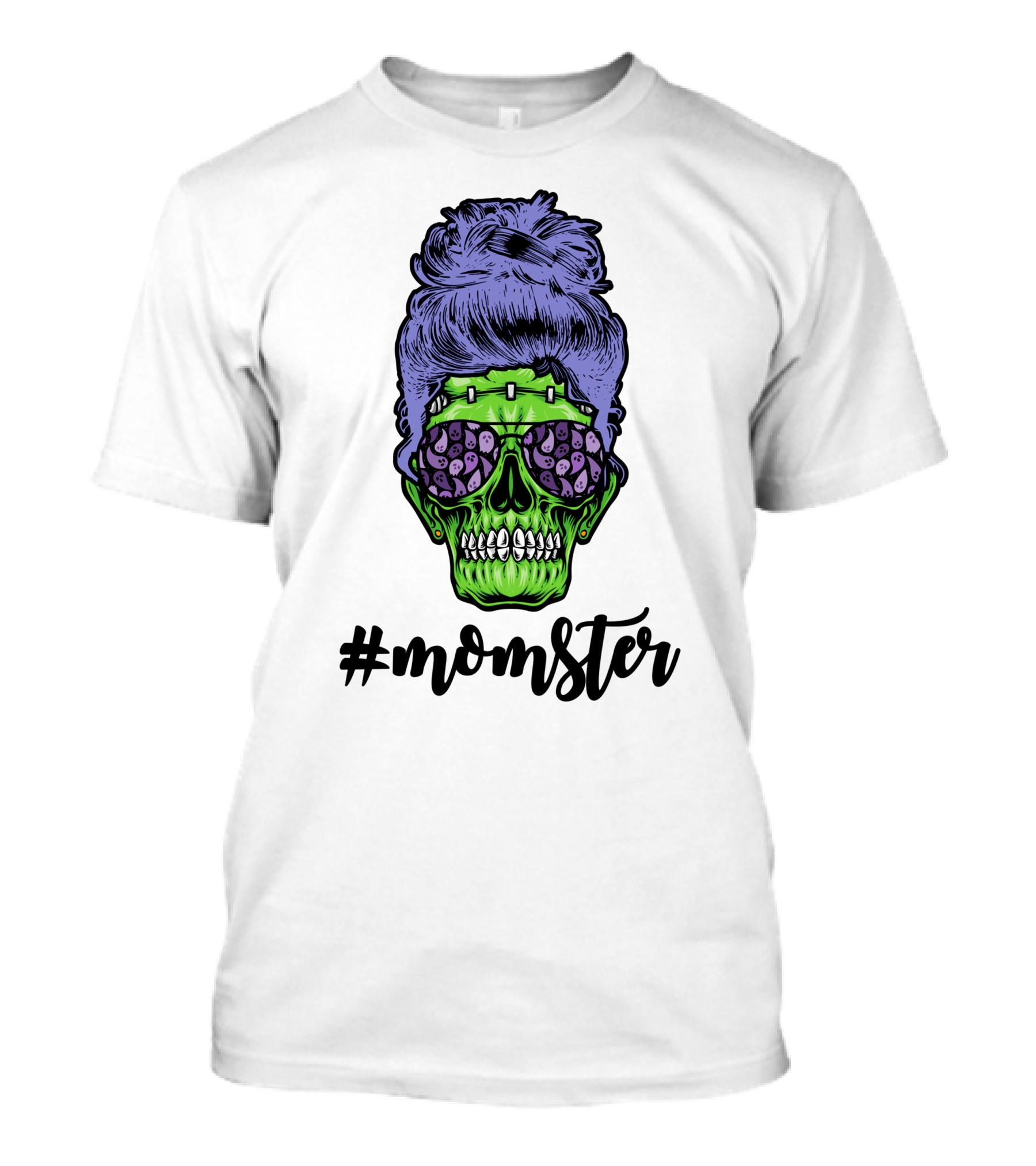 Momster Skull Halloween T-Shirt