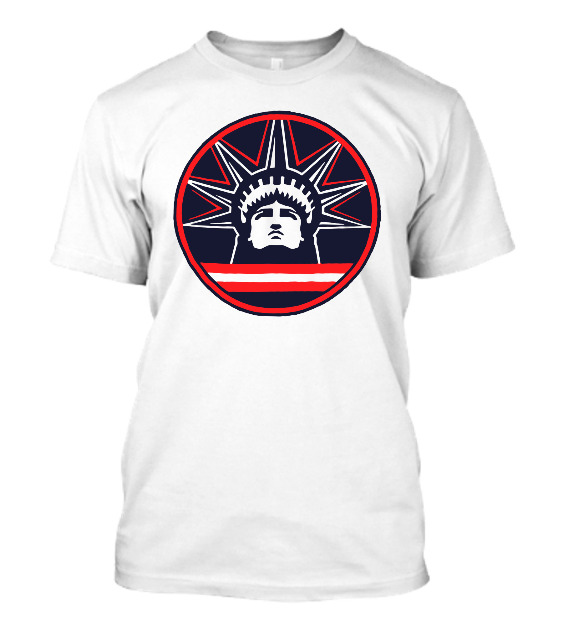 We Bleed Blue Merchandises Liberty Patriot T-Shirt