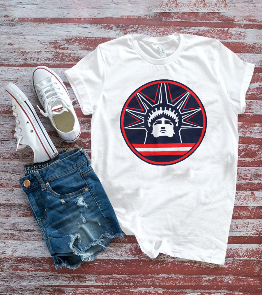 We Bleed Blue Merchandises Liberty Patriot T-Shirt