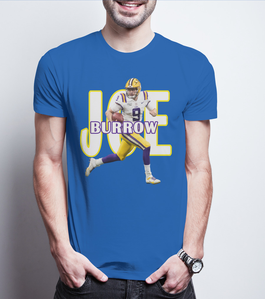 Joe Burrow LSU Football Legends T-Shirt