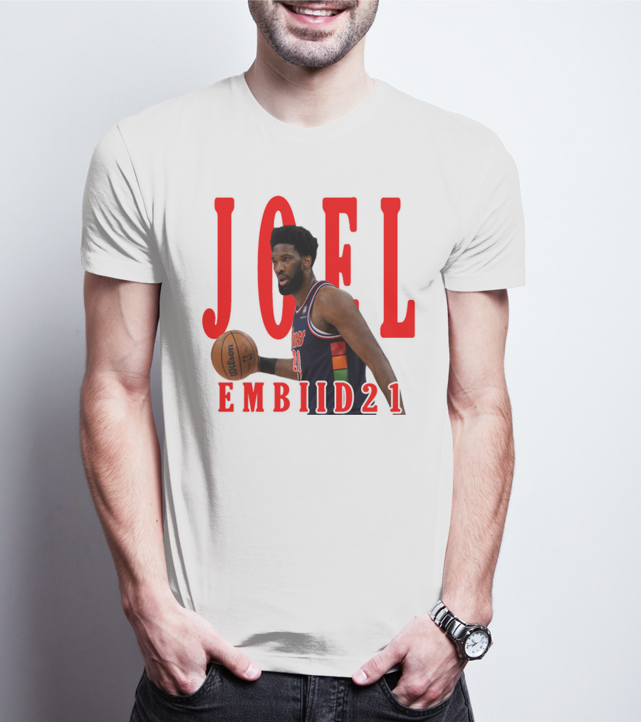 JOEL EMBIID 21 Basketball Player T-Shirt