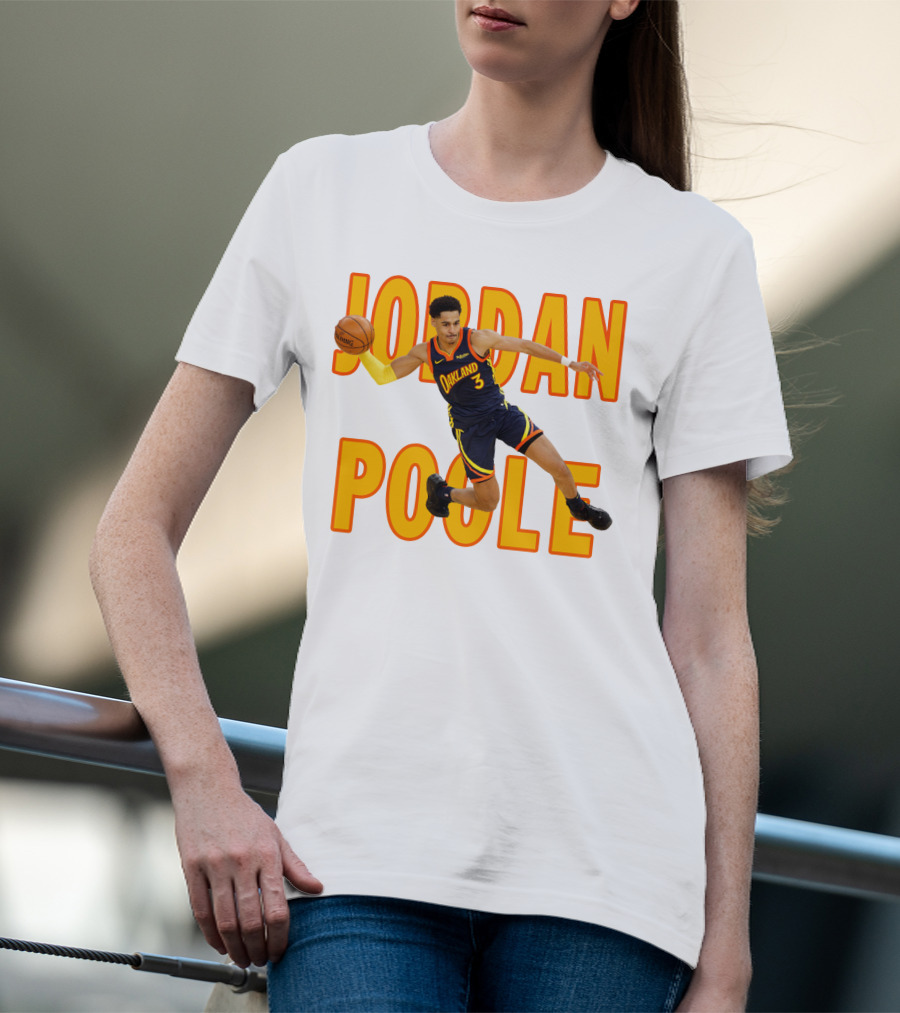 Jordan Poole Oakland Basketball Star Player T-Shirt