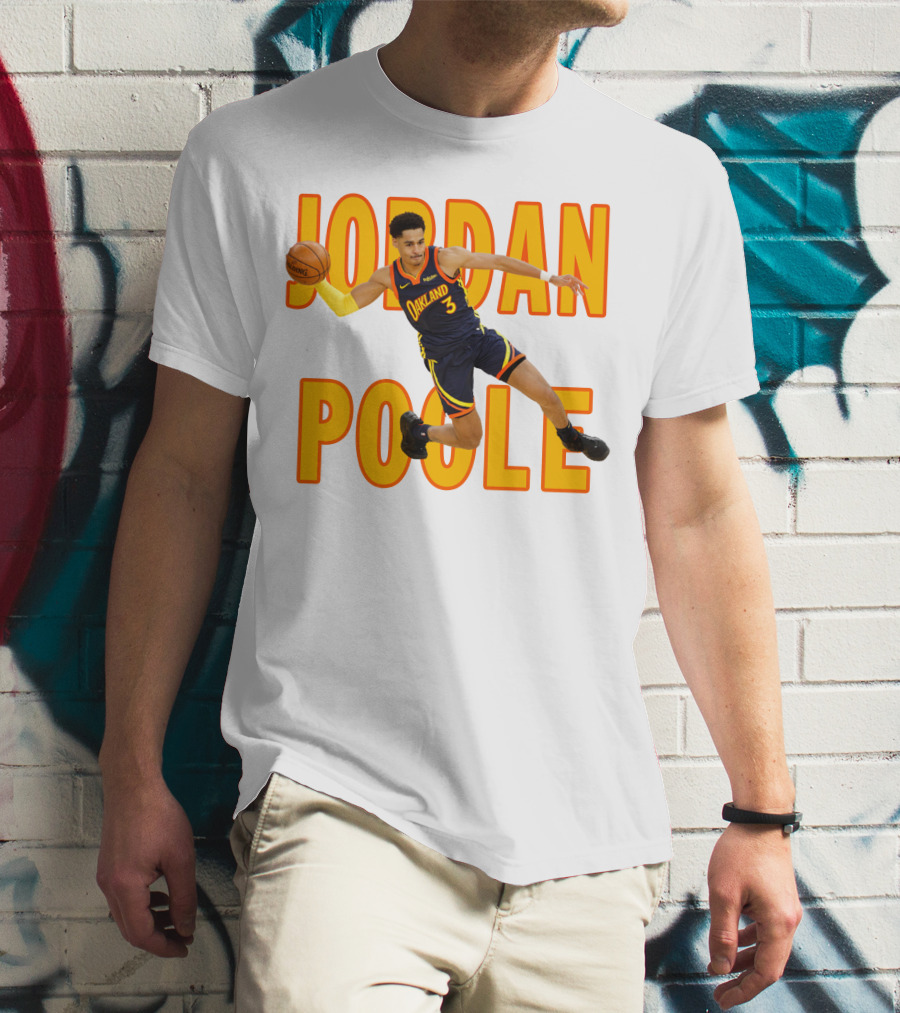 Jordan Poole Oakland Basketball Star Player T-Shirt