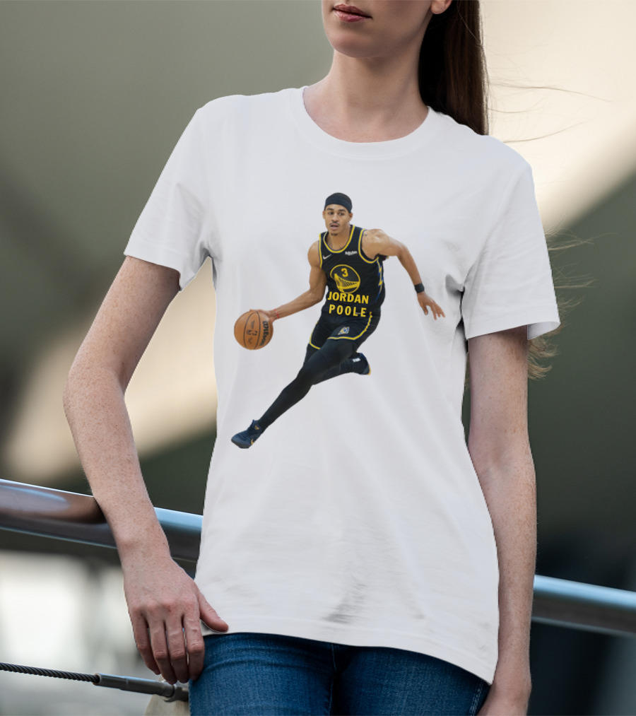Jordan Poole NBA Golden State Warriors Basketball T-Shirt