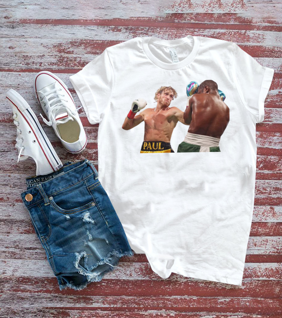 Logan Paul Boxing Match Action Scene T-Shirt