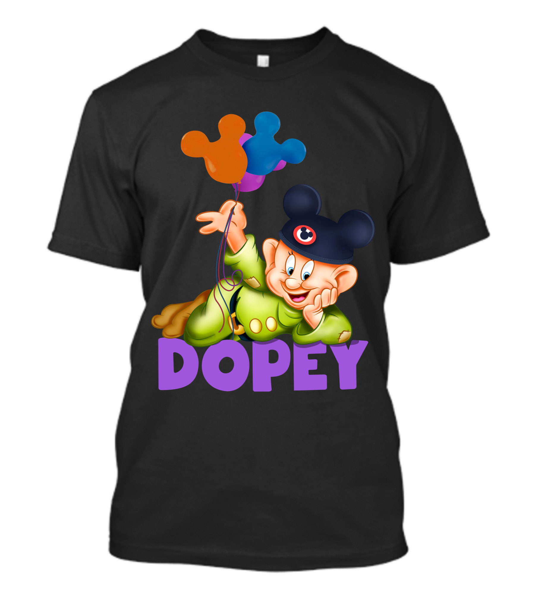 Dopey Balloons Pixar Crossover T-Shirt