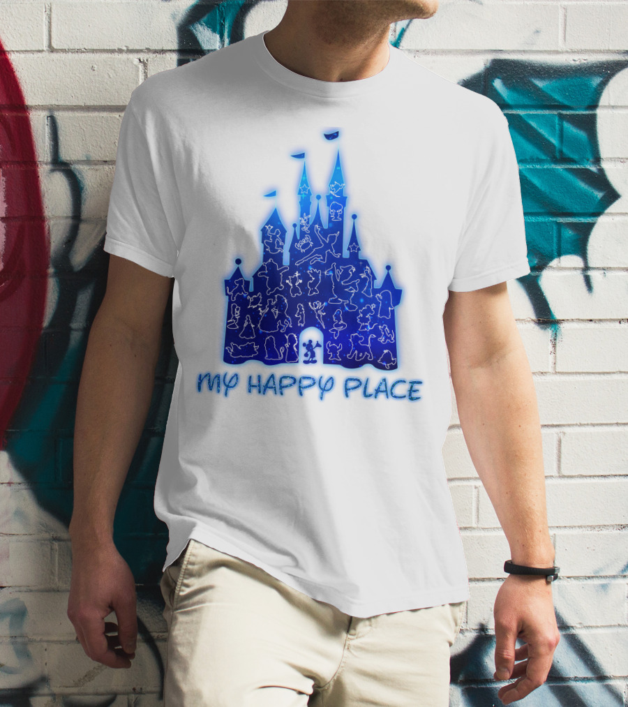 My Happy Place Disney Castle T-Shirt