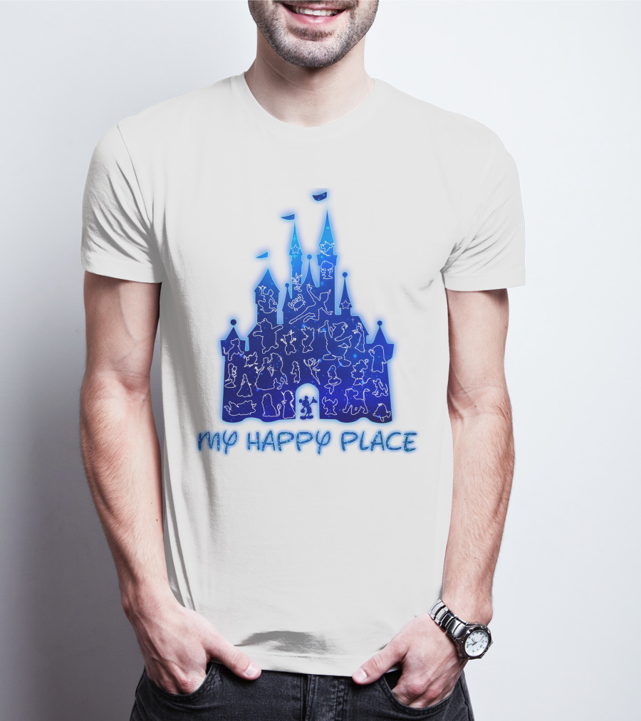My Happy Place Disney Castle T-Shirt
