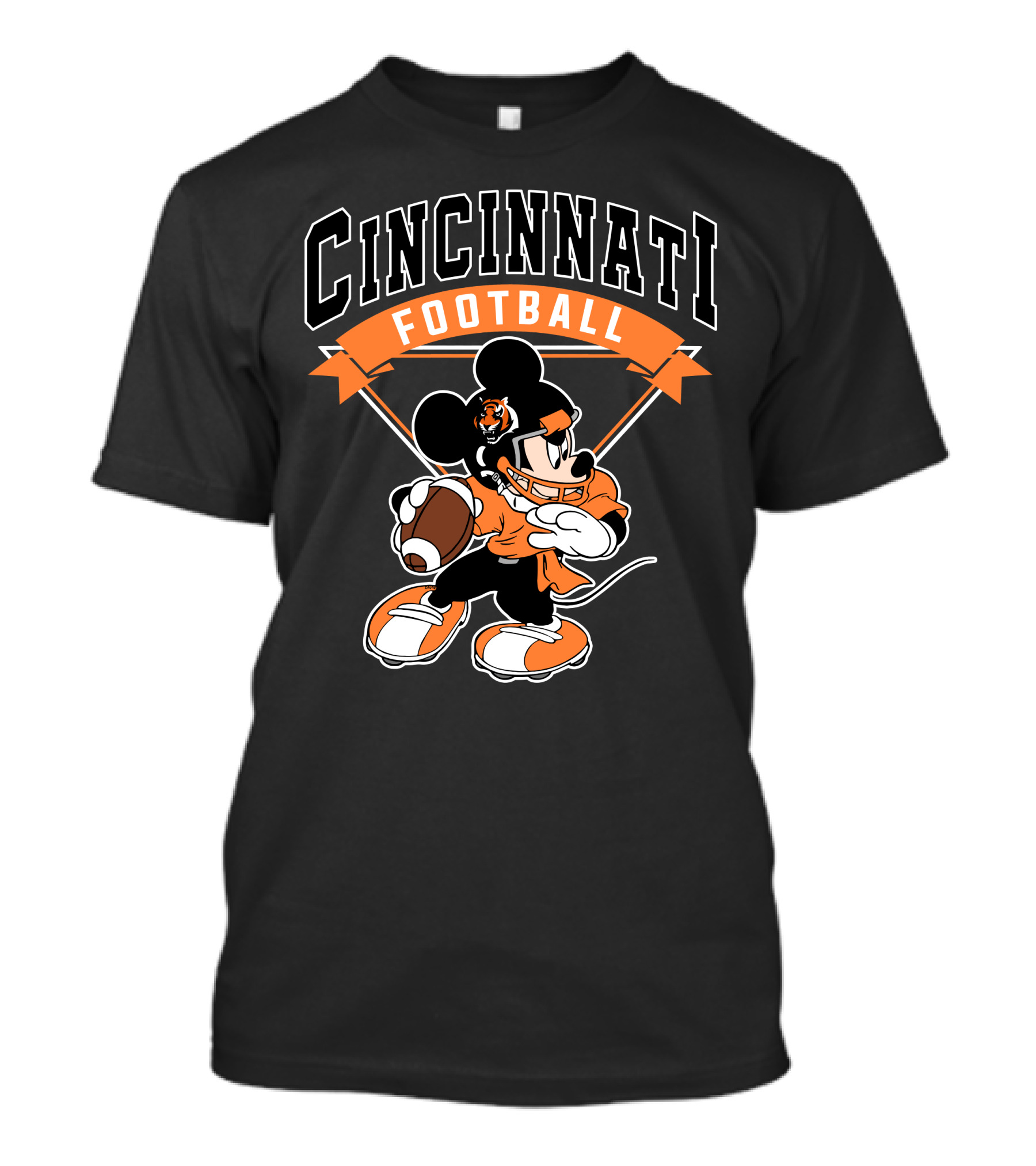 Cincinnati Football Mickey Bengals T-Shirt