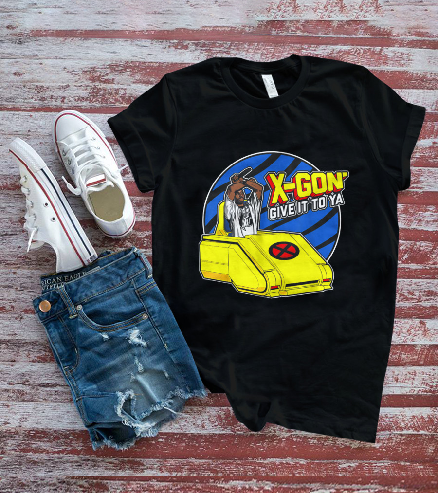 X Gon' Give It To Ya Professor X Inspired Yellow Hoverchair T-Shirt