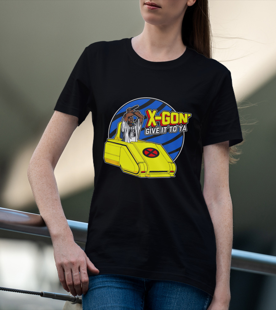 X Gon' Give It To Ya Professor X Inspired Yellow Hoverchair T-Shirt