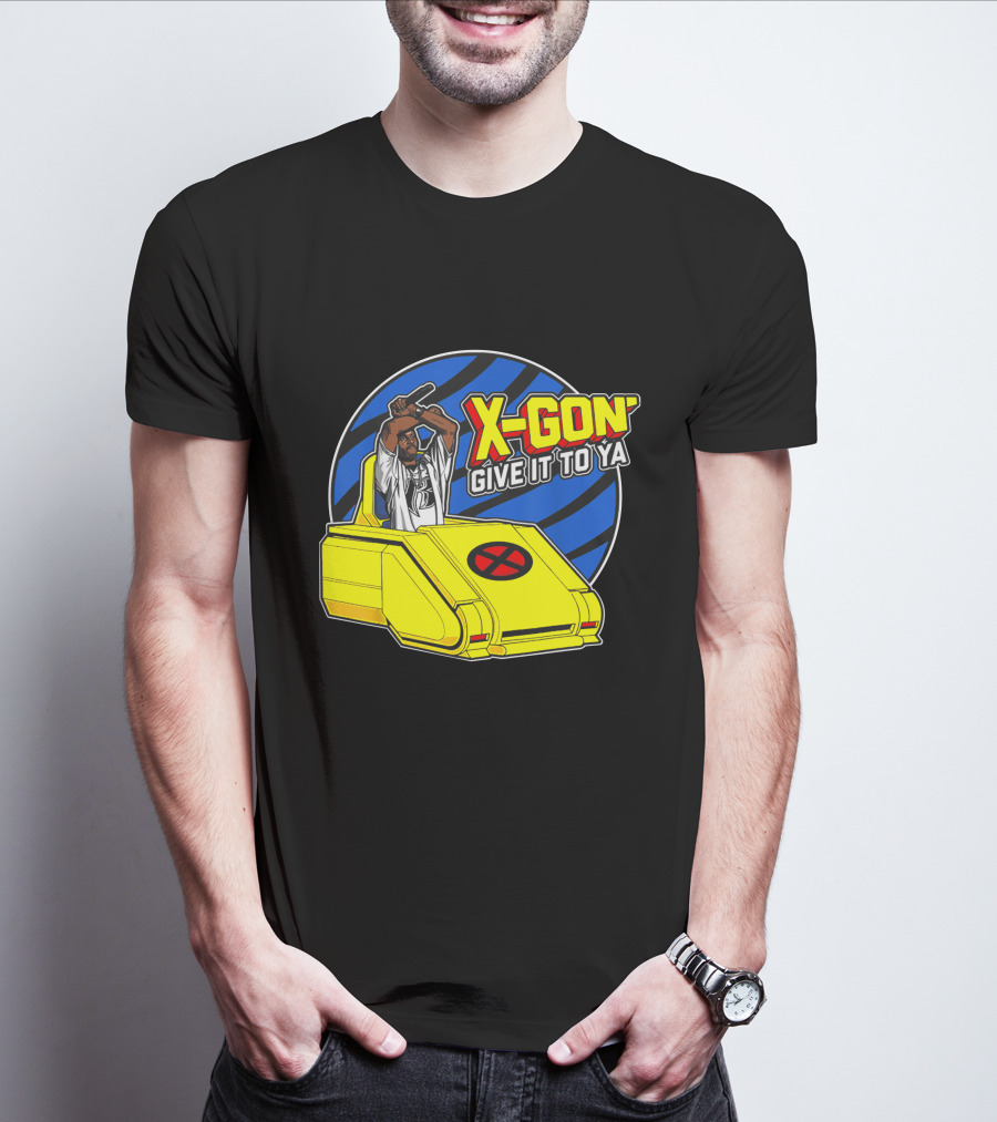 X Gon' Give It To Ya Professor X Inspired Yellow Hoverchair T-Shirt