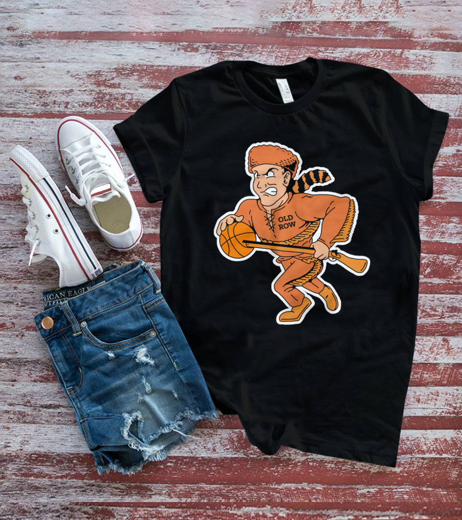 Old Row TN Basketball Pioneer Cartoon T-Shirt
