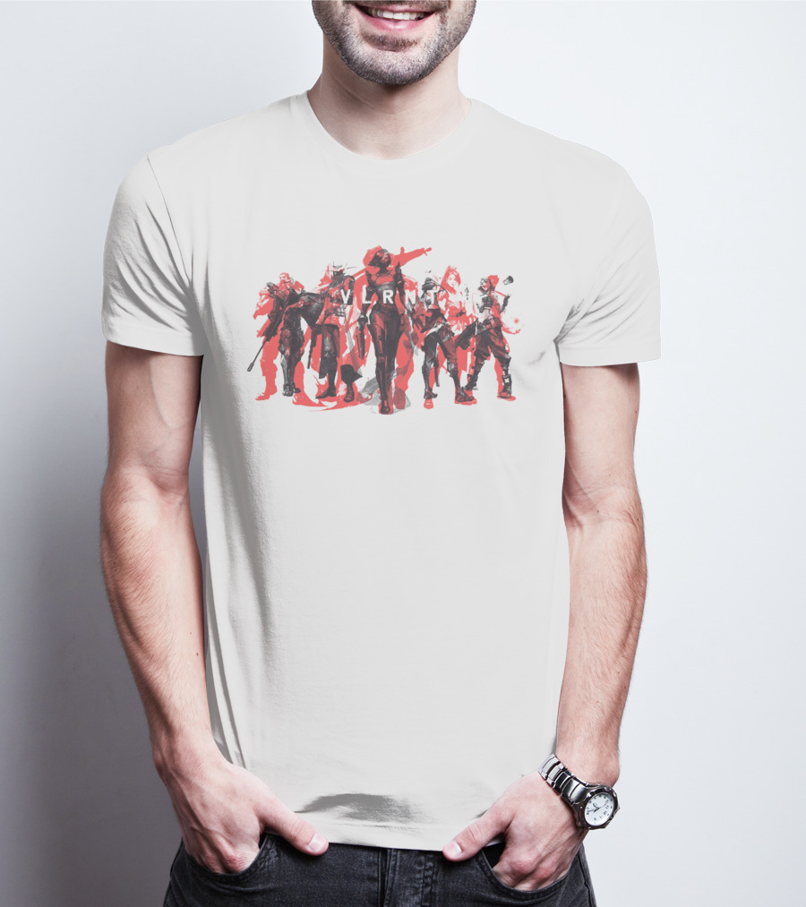 Valorant Agent Character Lineup Merch T-Shirt