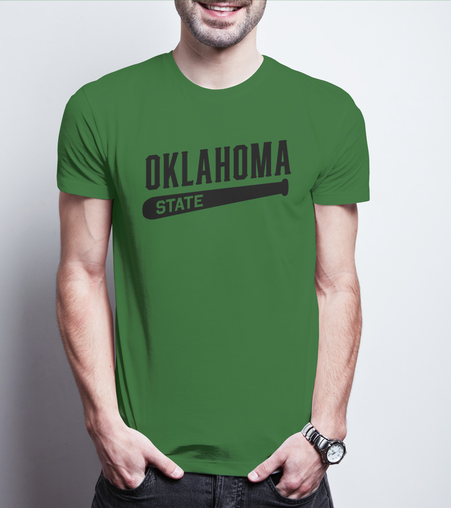 Oklahoma State Baseball Bat T-Shirt