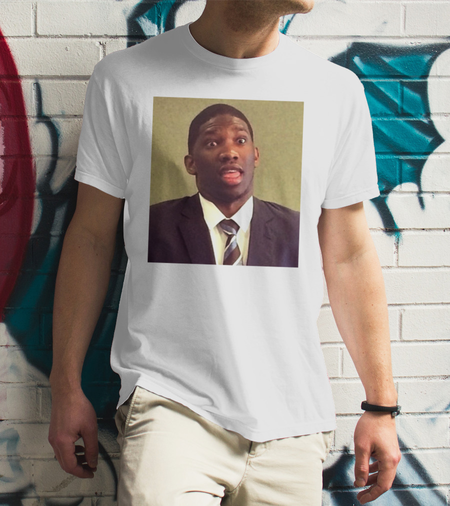 Joel Embiid Birthday Torchpro Merch Surprise Expression T-Shirt