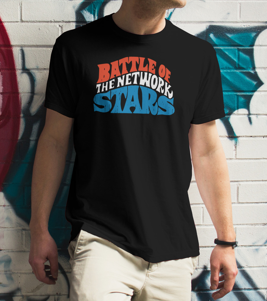 Battle Of The Network Stars Vintage Retro Television Competition T-Shirt