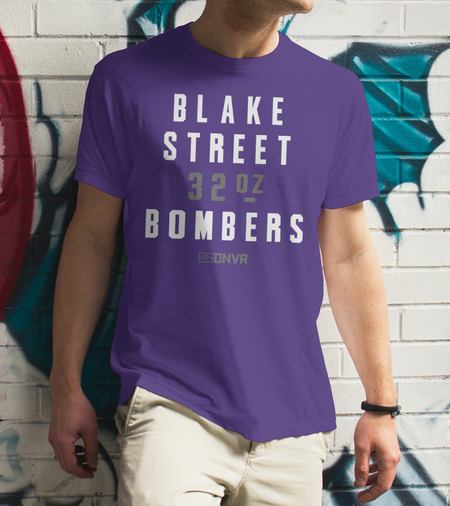 BLAKE STREET 32 Oz BOMBERS DNVR T-Shirt