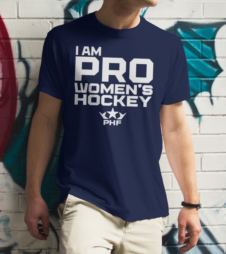 Arizona Coyotes I Am Pro Women's Hockey PHF T-Shirt