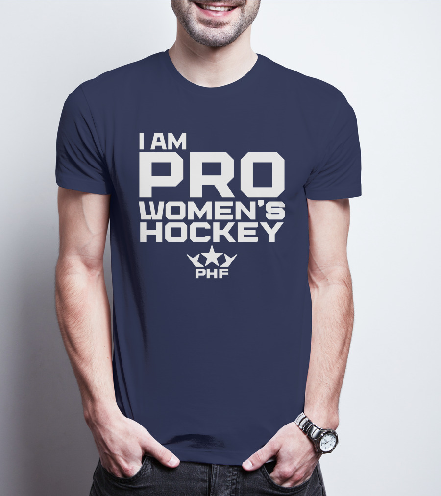 Arizona Coyotes I Am Pro Women's Hockey PHF T-Shirt