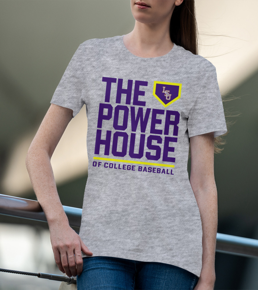LSU The Power House Of College Baseball T-Shirt