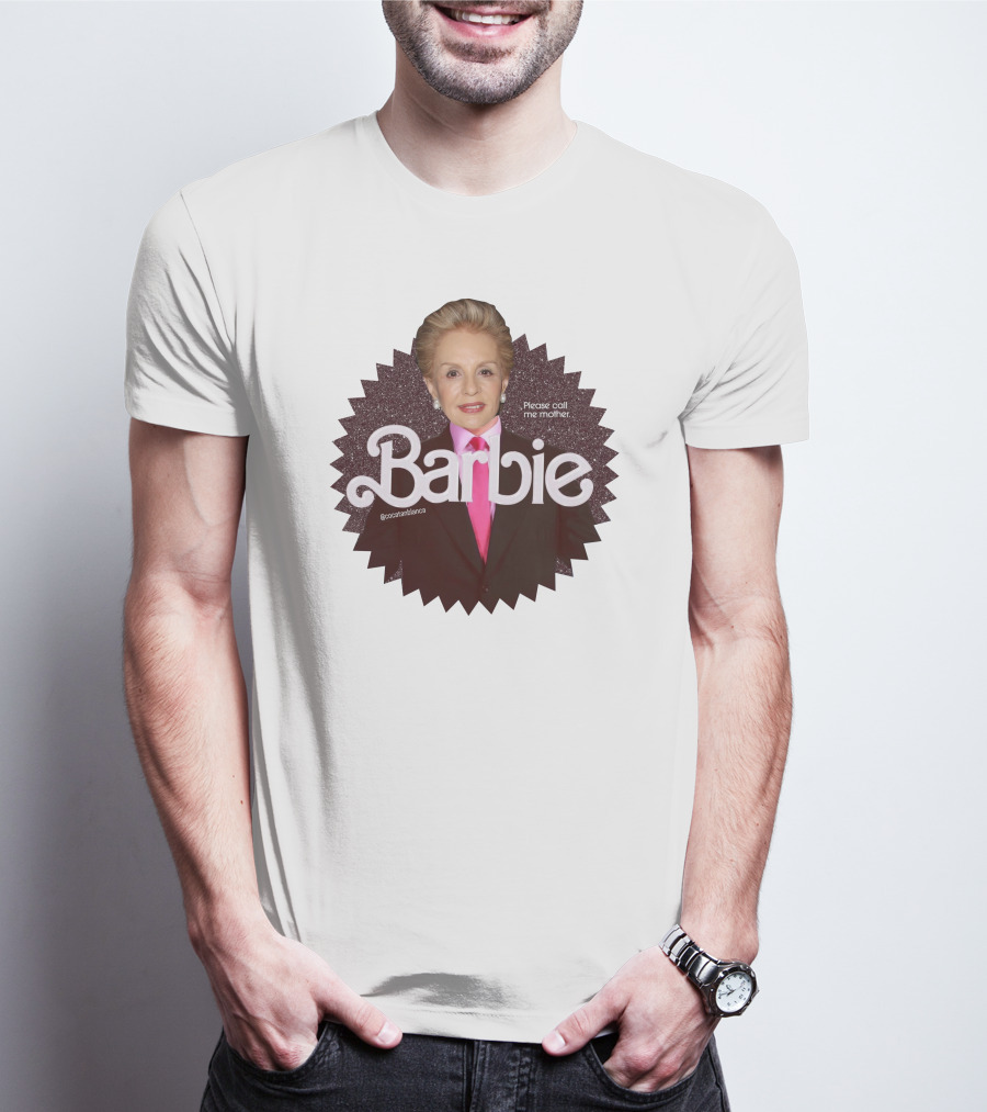 Barbie Please Call Me Mother Barbie @soccerbibanca T-Shirt