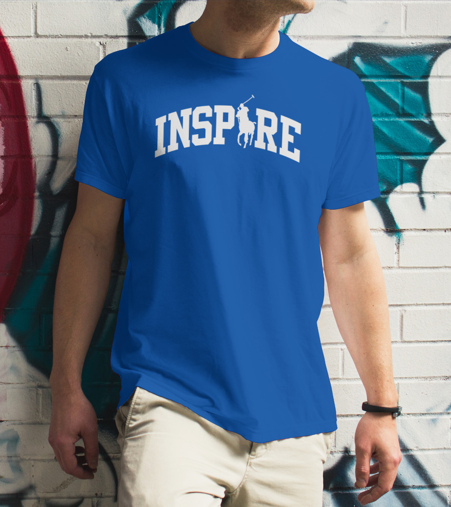 Inspire Polo Player Fleece T-Shirt