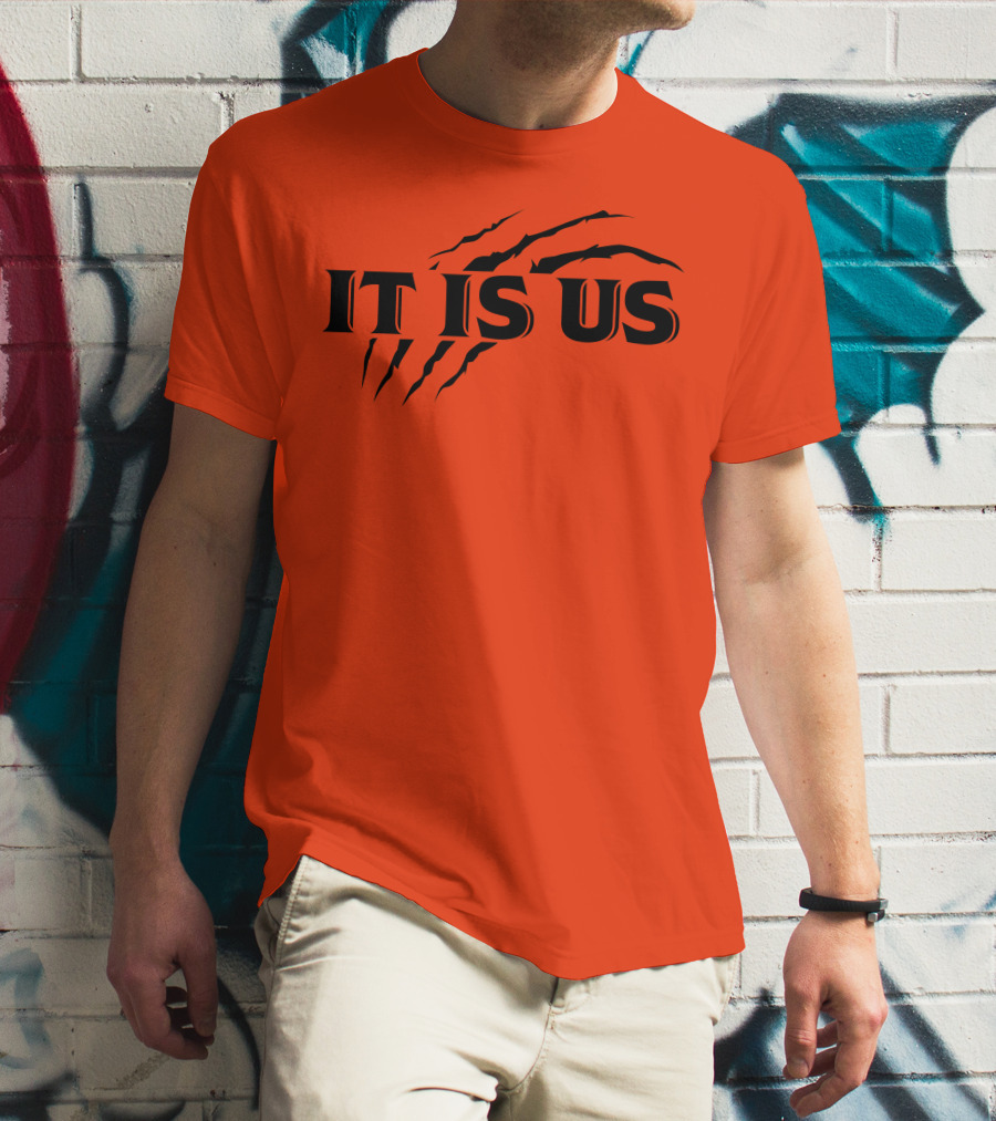 Cincinnati Bengals It Is Us Fan Claw Marks T-Shirt