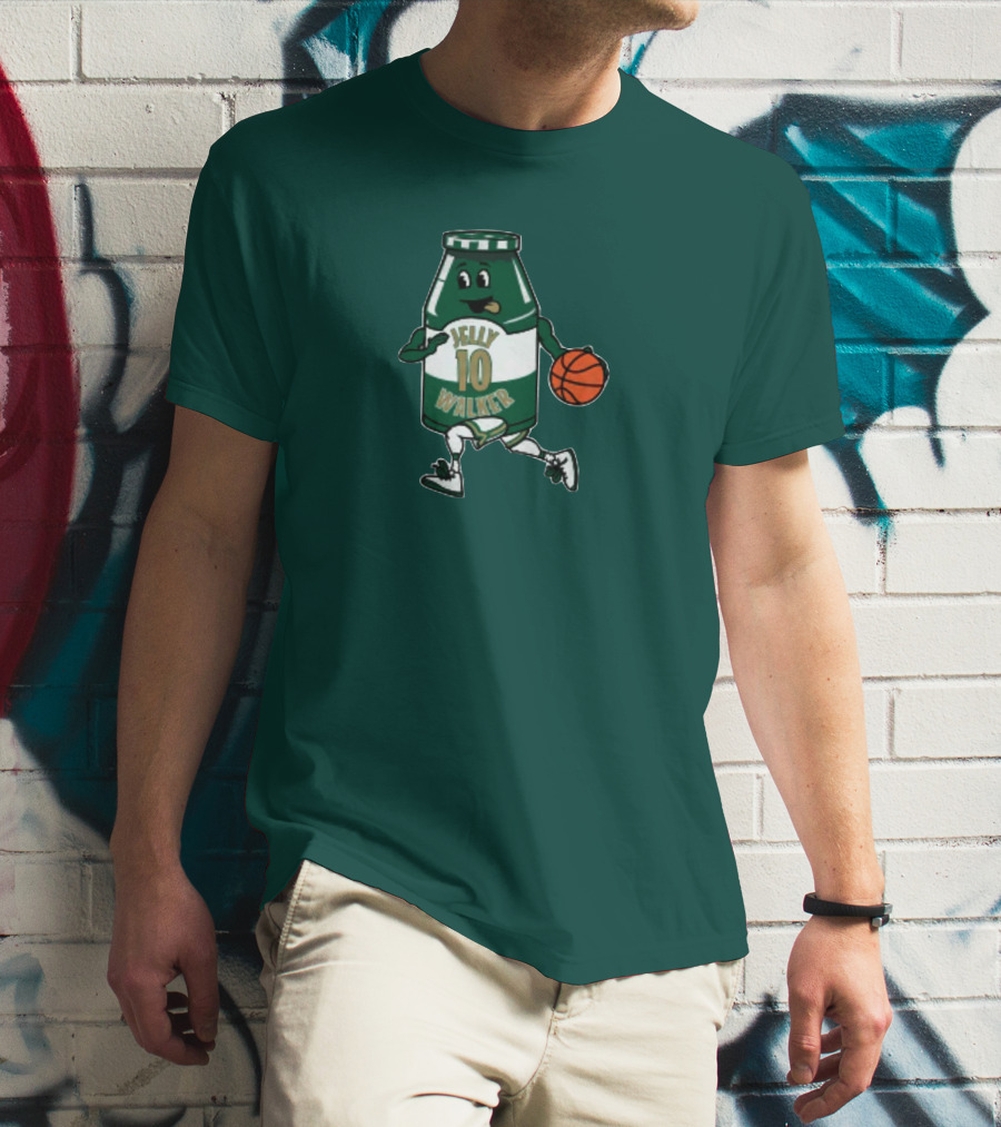 Big Cat Jelly Walker 10 Basketball Character Fight To It T-Shirt