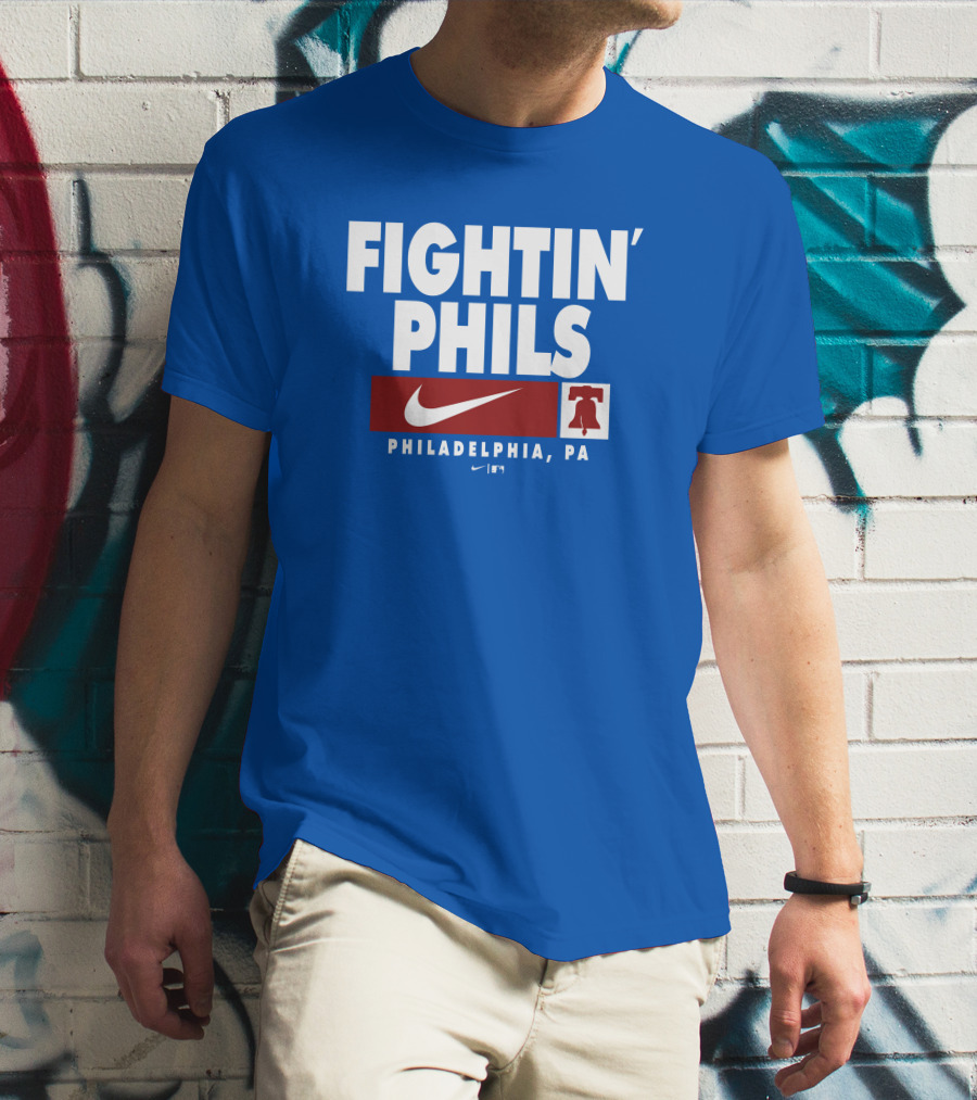 FIGHTIN' PHILS PHILADELPHIA PA LIBERTY BELL T-Shirt
