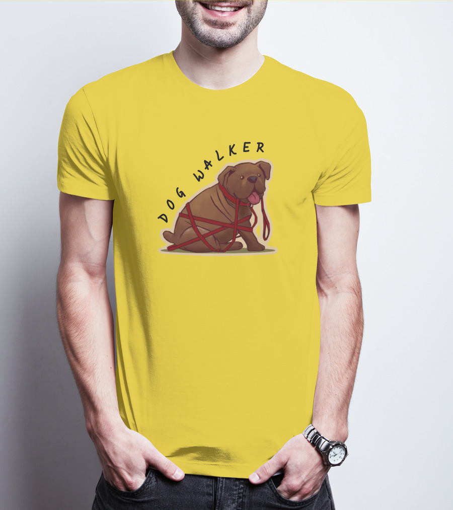 Dog Walker Dwight's Cats And Dogs Collection Dead By Daylight Store T-Shirt