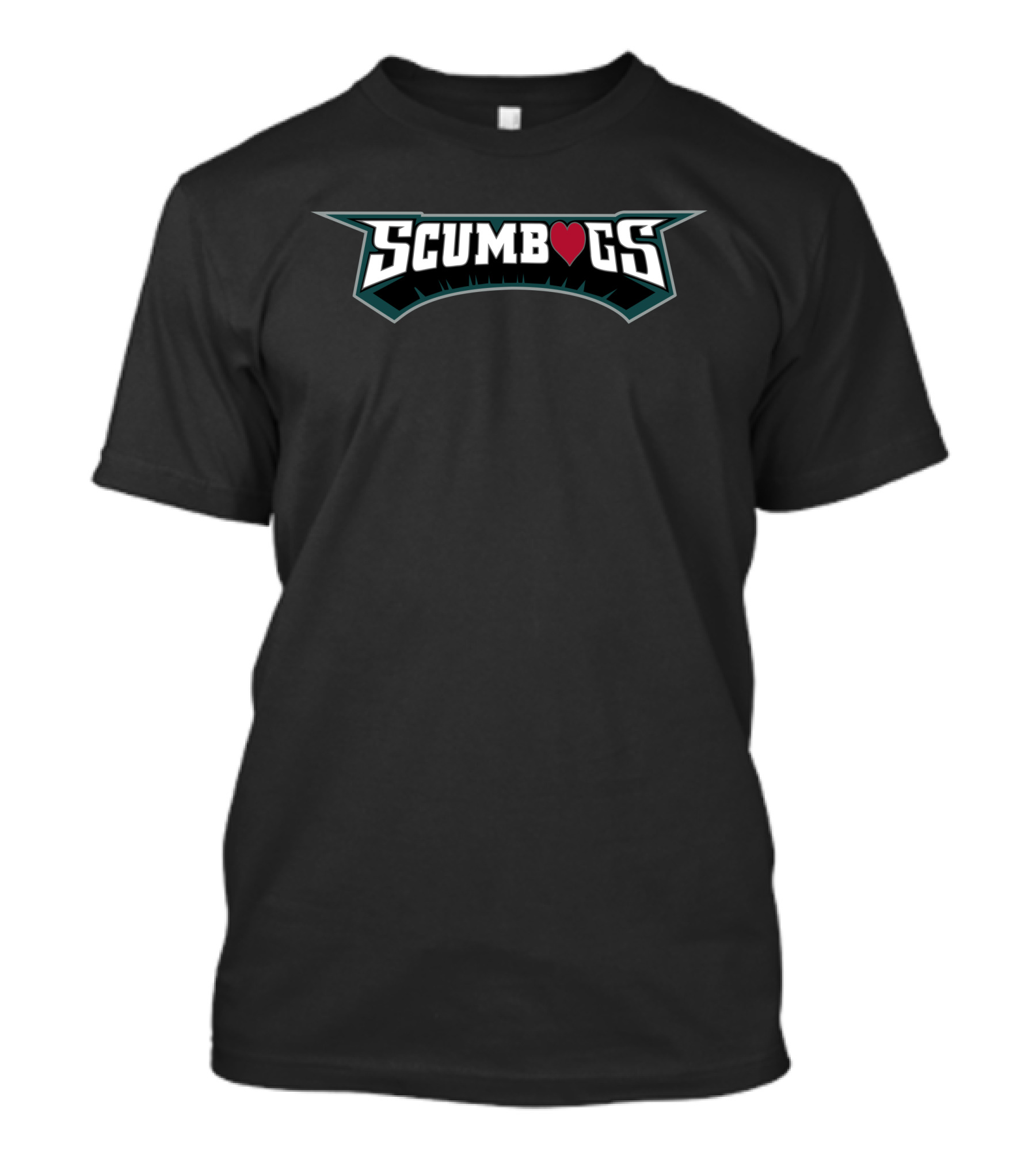 Jordan Mailata Scumbags Logo With Heart T-Shirt