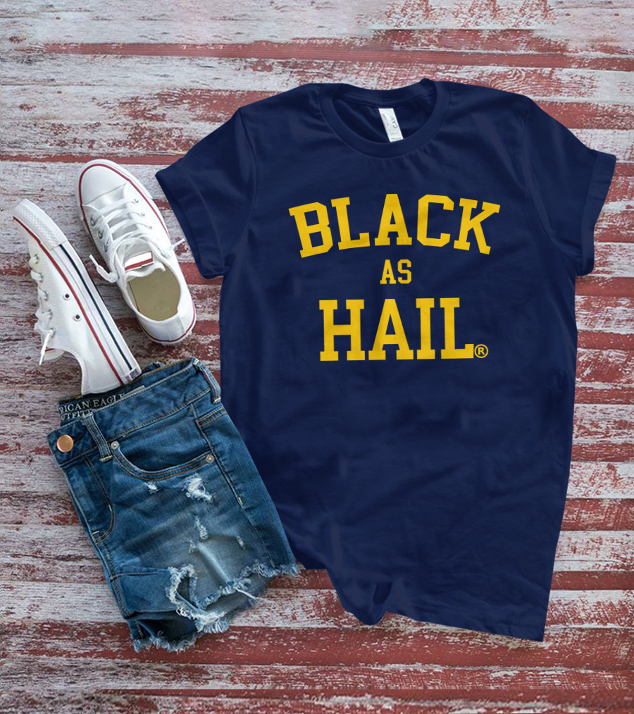 Jalen Rose Black As Hail Zach Shaw Sports T-Shirt