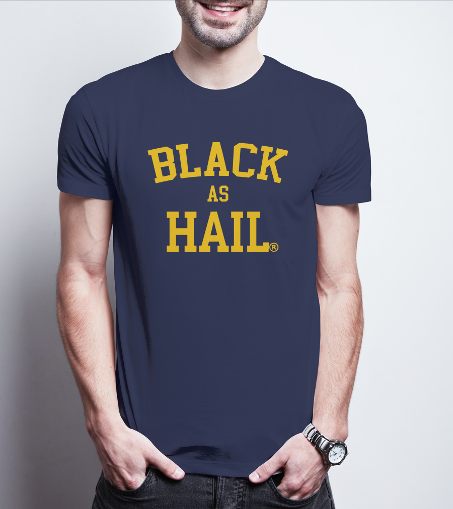 Jalen Rose Black As Hail Zach Shaw Sports T-Shirt