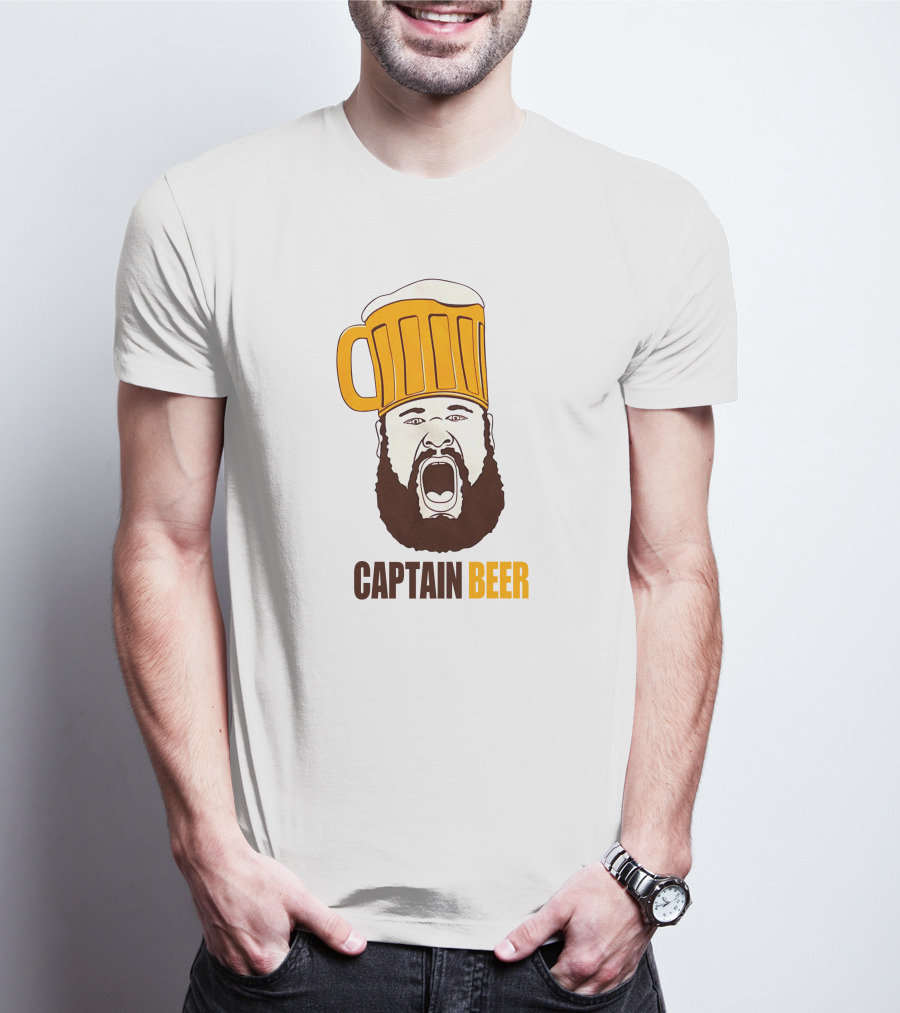 Captain Beer Dominic Grecco Bonnies Fan T-Shirt