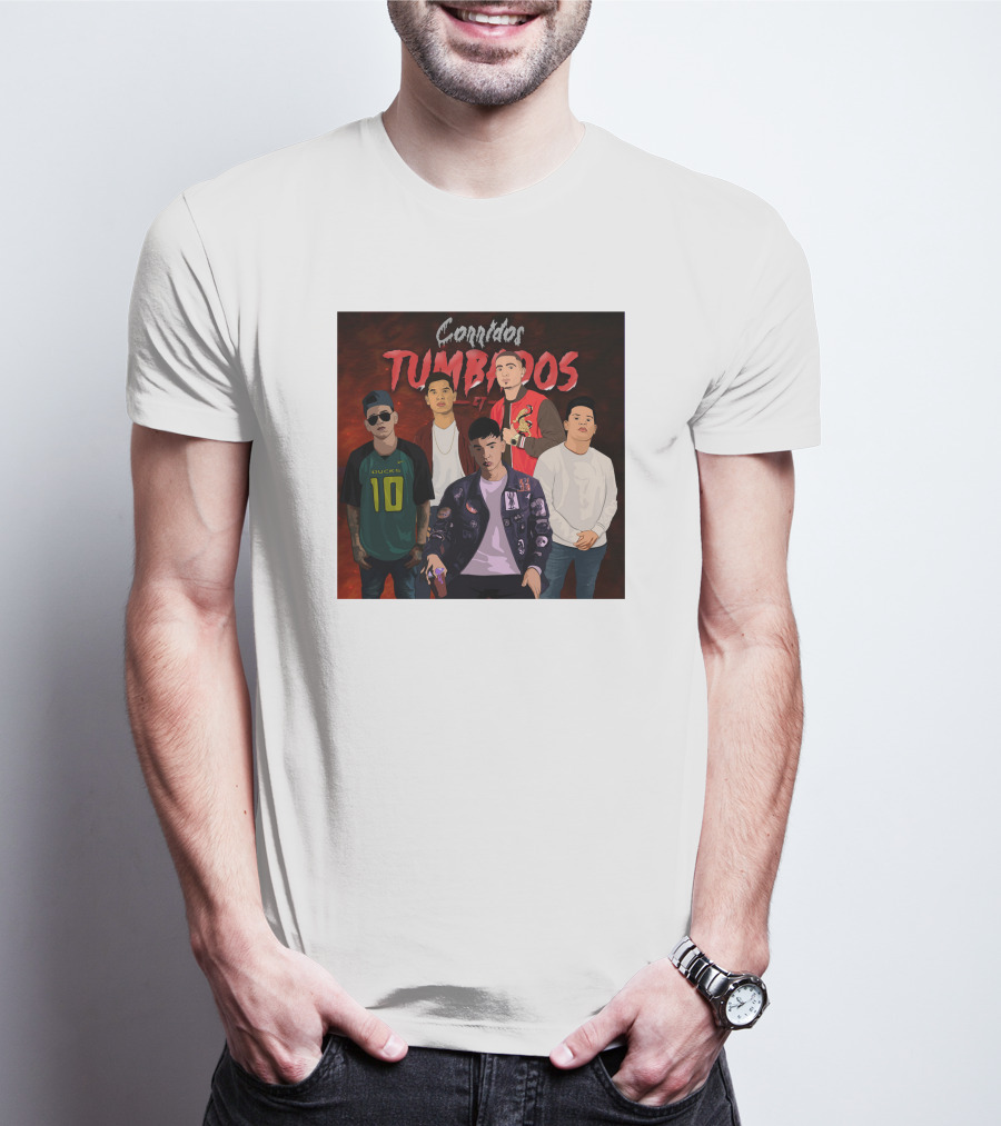 Corridos Tumbados Natanael Cano Malphite Details T-Shirt