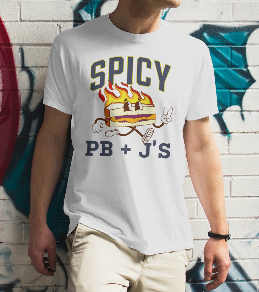 Kevin Kfc Clancy John Feits Feitelberg Spicy PB And J's Flamin’ Sandwich Character T-Shirt