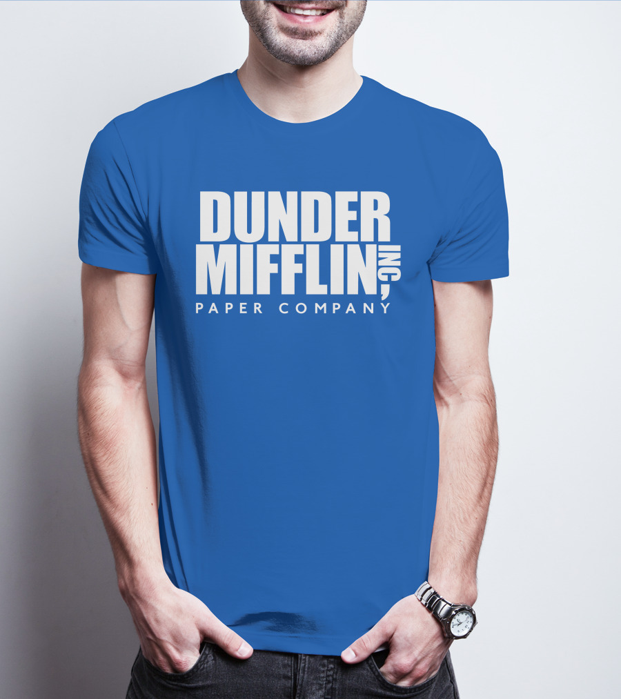 Rainnwilson Dunder Mifflin Inc Paper Company T-Shirt