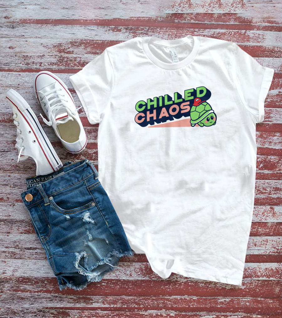 Chilledchaos Chilled Chaos Turtle Gaming Character T-Shirt
