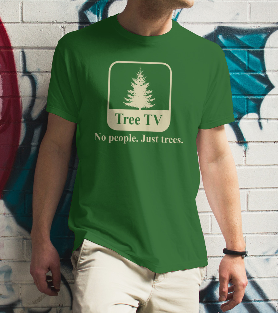 Joe Pera Tree TV No People Just Trees T-Shirt